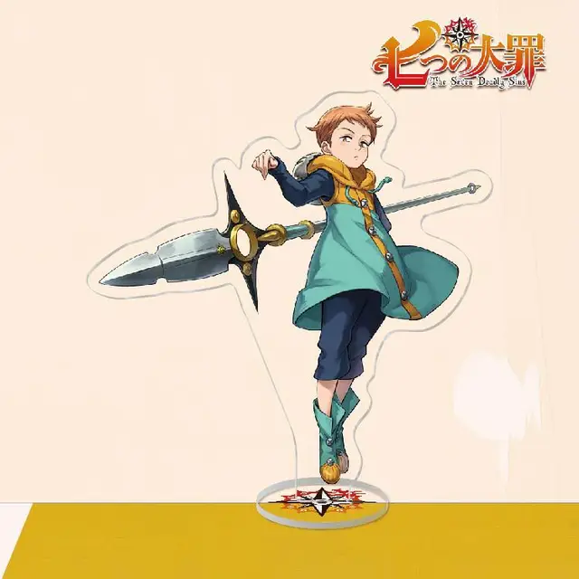 Nanatsu no Taizai Seven Deadly Sins Meliodas Ban King Anime Acrylic Stand  Figure Desktop Decor Collection