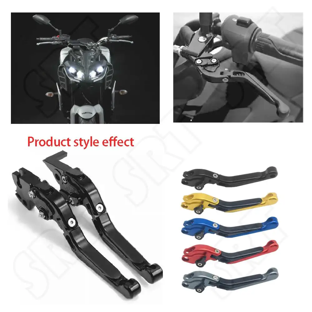 

Fits for Yamaha MT 09 MT09 FZ09 FJ09 MT-09 Tracer 900GT 2014-2020 Motorcycle Accessories Folding Extendable Brake Clutch Levers