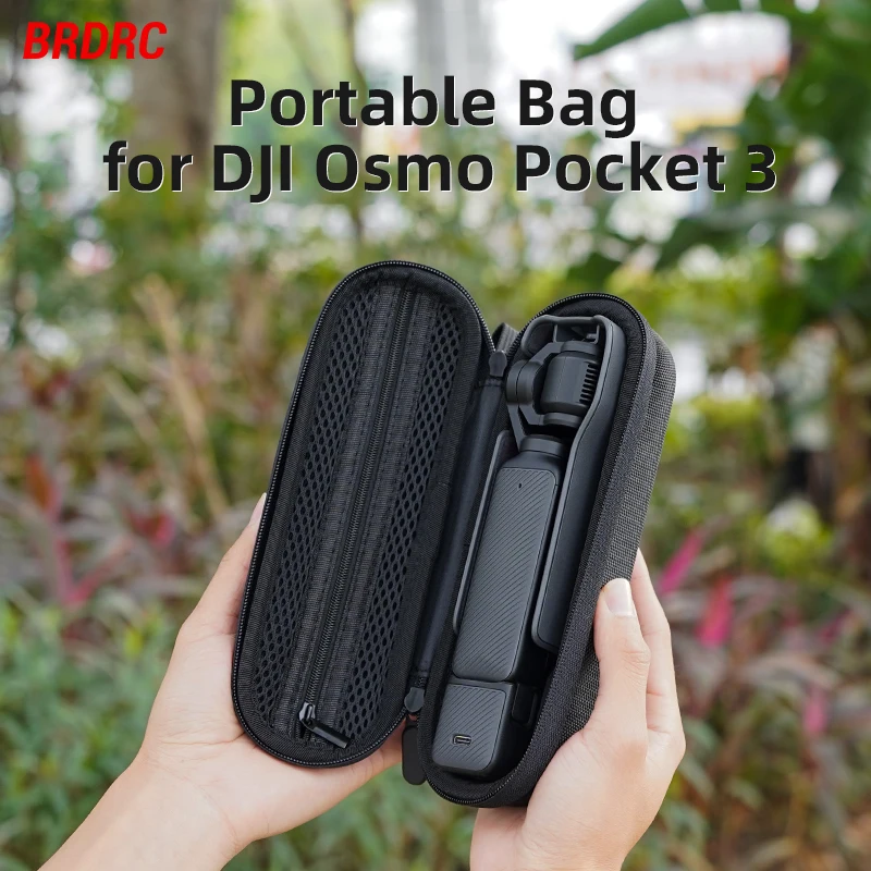 

Портативная сумка для хранения DJI Pocket 3, мягкая плюшевая подкладка для переноски, аксессуары для корпуса фотокамеры