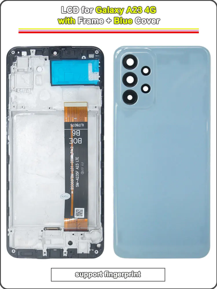 High-Quality LCD Display Touch Screen Digitizer Replacement for Samsung Galaxy A23 4G