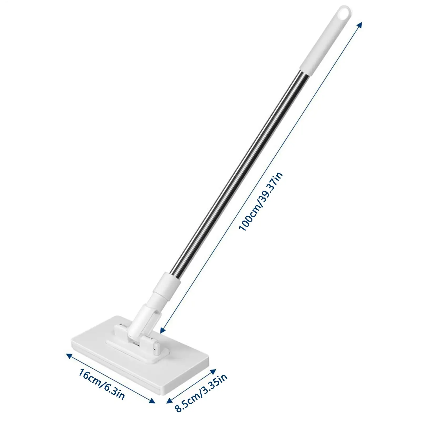 Hands-Free Cleaning Mop For Window Floor Dust Remover Automatic Face Towel Mop With 4 Reusable Cloths Household Cleaner Supplies_voghion.com