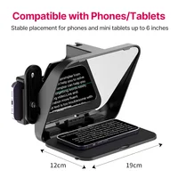 Ulanzi RT02 Universal Teleprompter Prompter DSLR Camera Smartphone Tablet Laptop Teleprompter Live Streaming Video Recording - Image 3