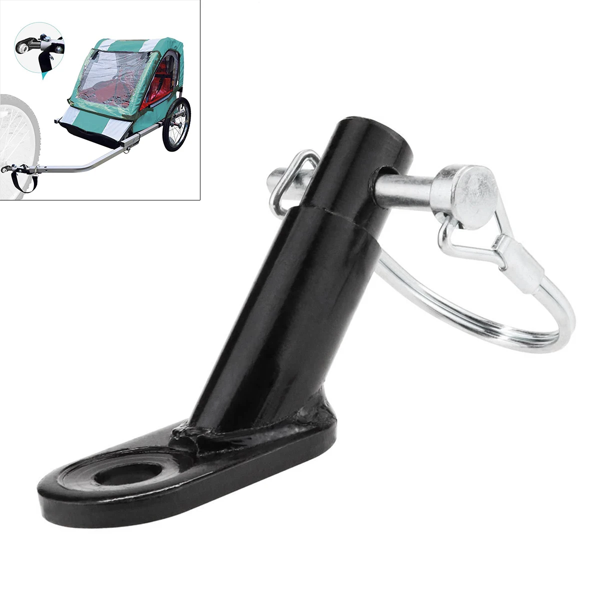 Bike Trailer Hitch Connector Coupler Bicycle Adapter for Luggage