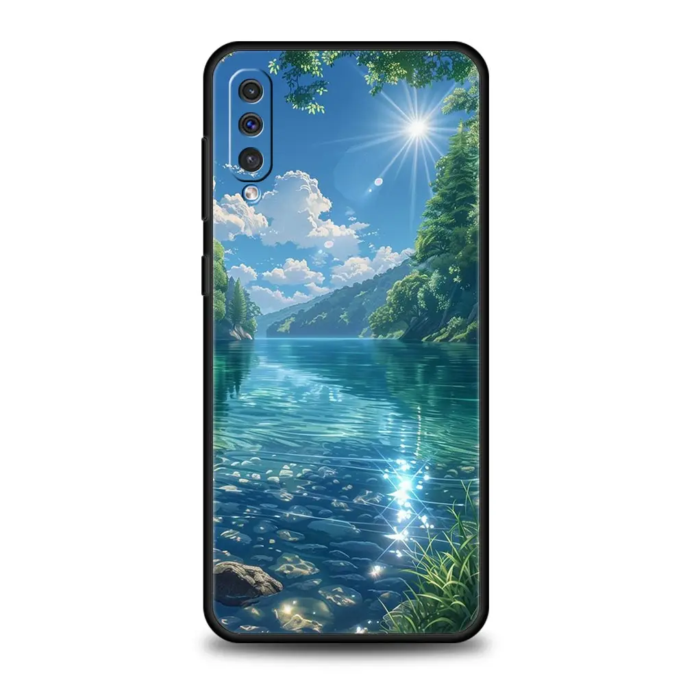 Japanese Anime Landscape Art Phone Case Cover