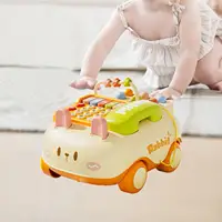Baby Telephone Toy Educational Toy Multifunction Creative Simulation Telephone Pretend Phone for Toddler Kids Boys Birthday Gift 2