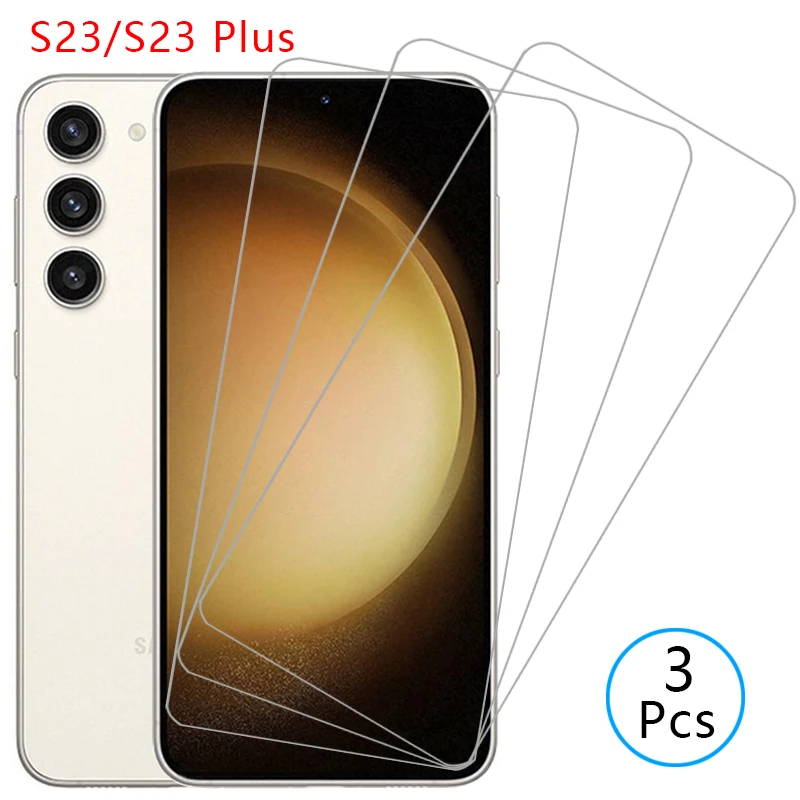 Vetro Temperato Protettivo Per Samsung Galaxy S23 Plus 5G Proteggi Schermo Su Samsungs23 S 23 23 S S23Plus Pellicola Per Telefono Glas Samsun