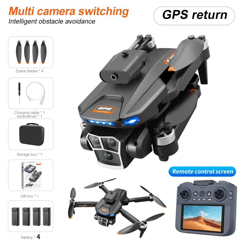 Black 8K GPS 4B