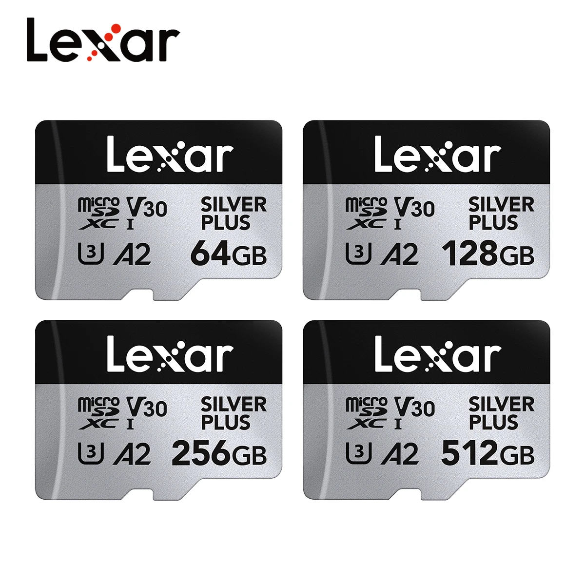 Original Lexar Memory Card 512GB 256GB 128GB 64GB SDXC Class 10 Up