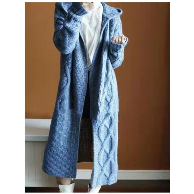 Women Long Sleeve Winter Cardigan Sweater