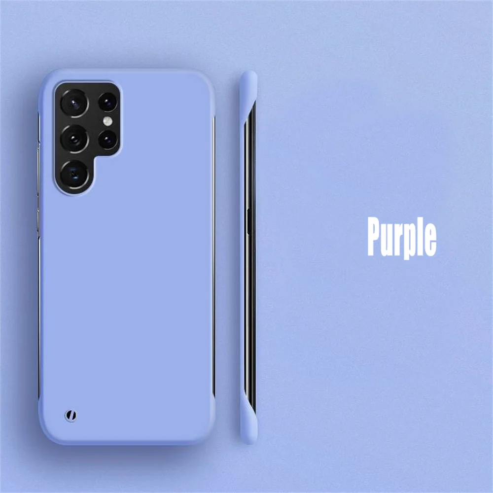 Ultra Thin Frameless Slim Hard PC Phone Case