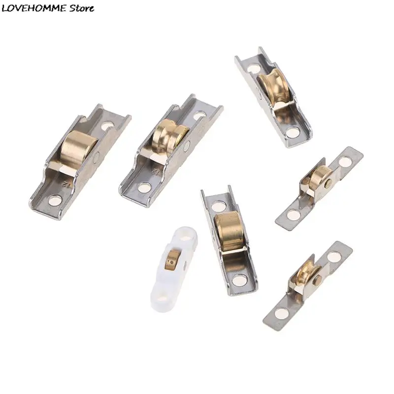 Sliding Door Pulley Roller Stainless Steel Window Pulley for Glass Furniture