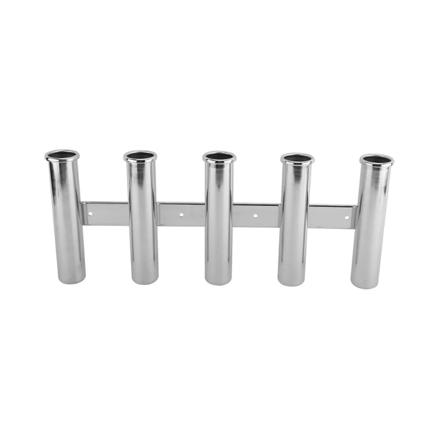 5 Link Fishing Rod Holder 5 Tubes Rod Pod Rack Stainless Steel Boat Marine  Yacht - Marine Hardware - AliExpress