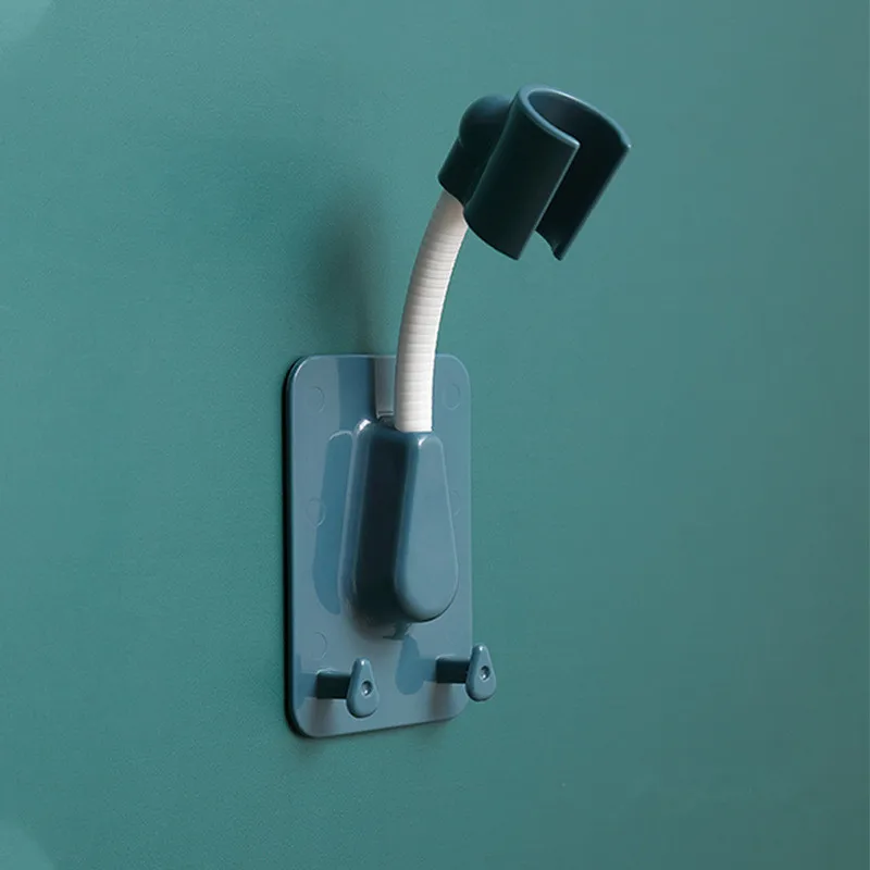 Dusch kopf halter 360 ° verstellbarer Halterung halter Bad Wand halterung Saugnapf Schienen ständer Universal selbst klebendes Toiletten werkzeug – Detail 14
