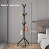 Tree Branches Solid Wood Clothes Hanger Bedroom Floor Coat Rack Home Single Rod Bag Shelf Stable Load-bearing Coat Hat Stand New 5