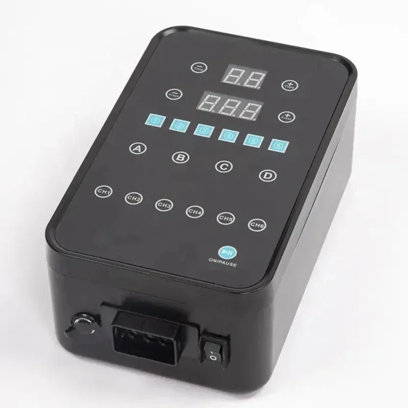 6 Chambers Air Compression Massage System Whole Body Massager Compression Pump Recovery Boots Foot Leg Massage Machine AirWrap