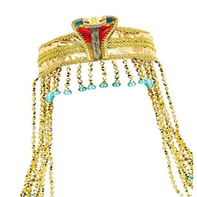 Trucco Copricapo Egiziano Moderno Antico Egitto Regina Copricapo