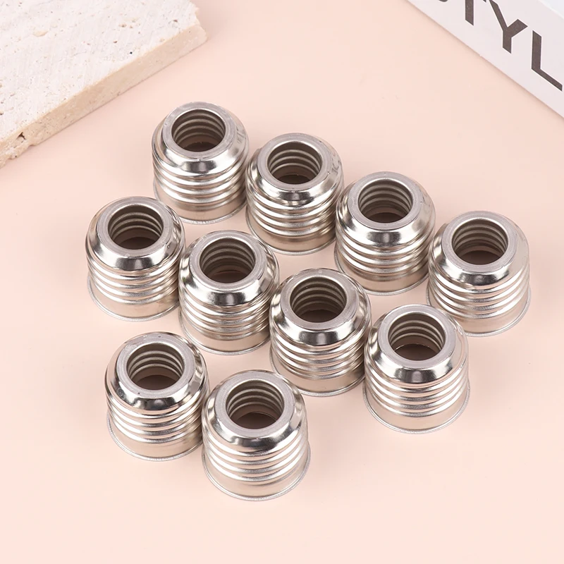 Description Picture 2 of item10Pcs 110V E27 To E14 Lamp Holder Converter Fireproof Socket Base Converters Light Bulb Adapter Conversion Lighting Accessories
