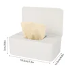 Hot Dustproof Wet Tissue Box with Lid Baby Nappy Wet Tissue Storage Holder Dispenser for Home Car Office Paper Tissue Organizer 6