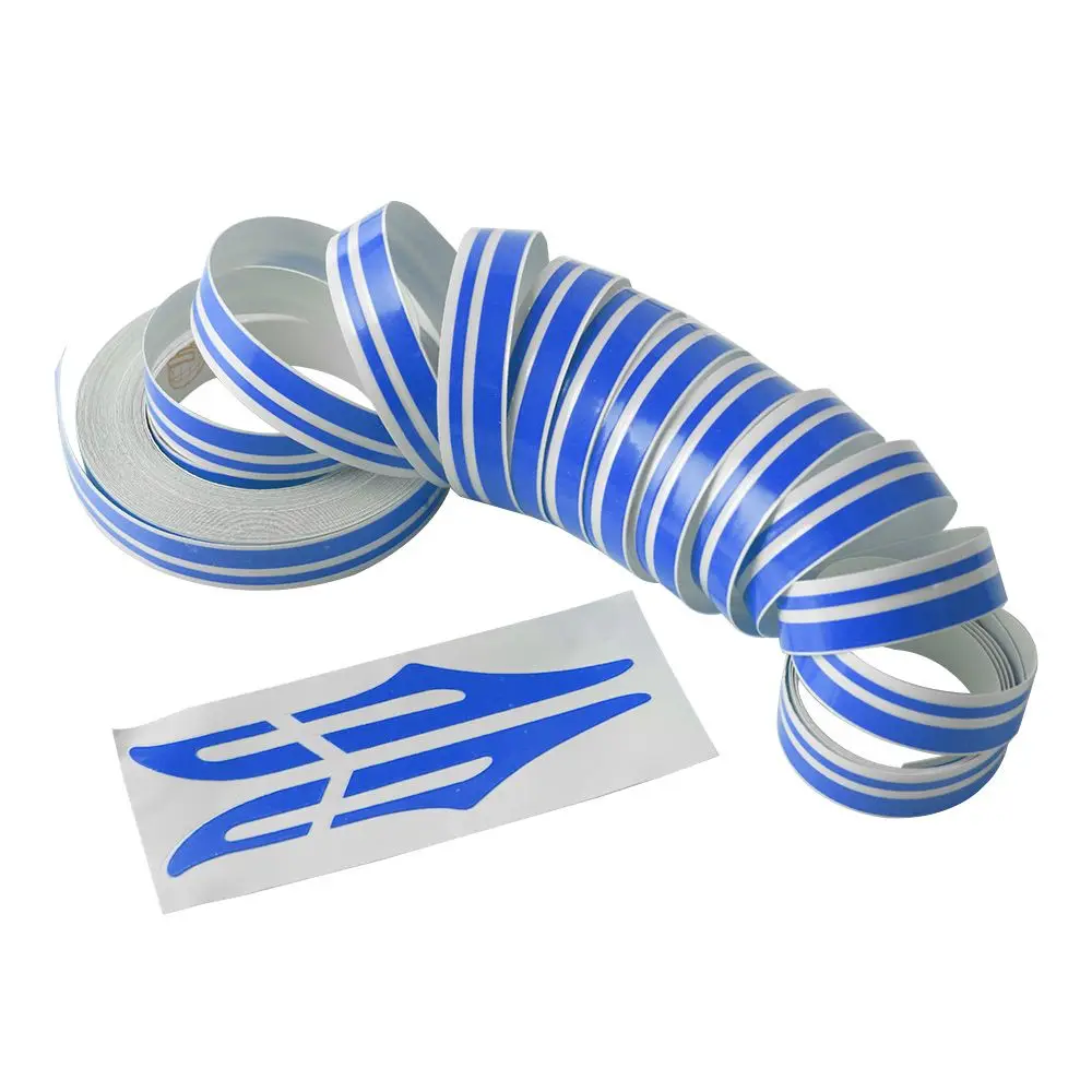 12mm Striping Pin Stripe Steamline DOUBLE LINE Tape Car Body Decal Vinyl Sticker