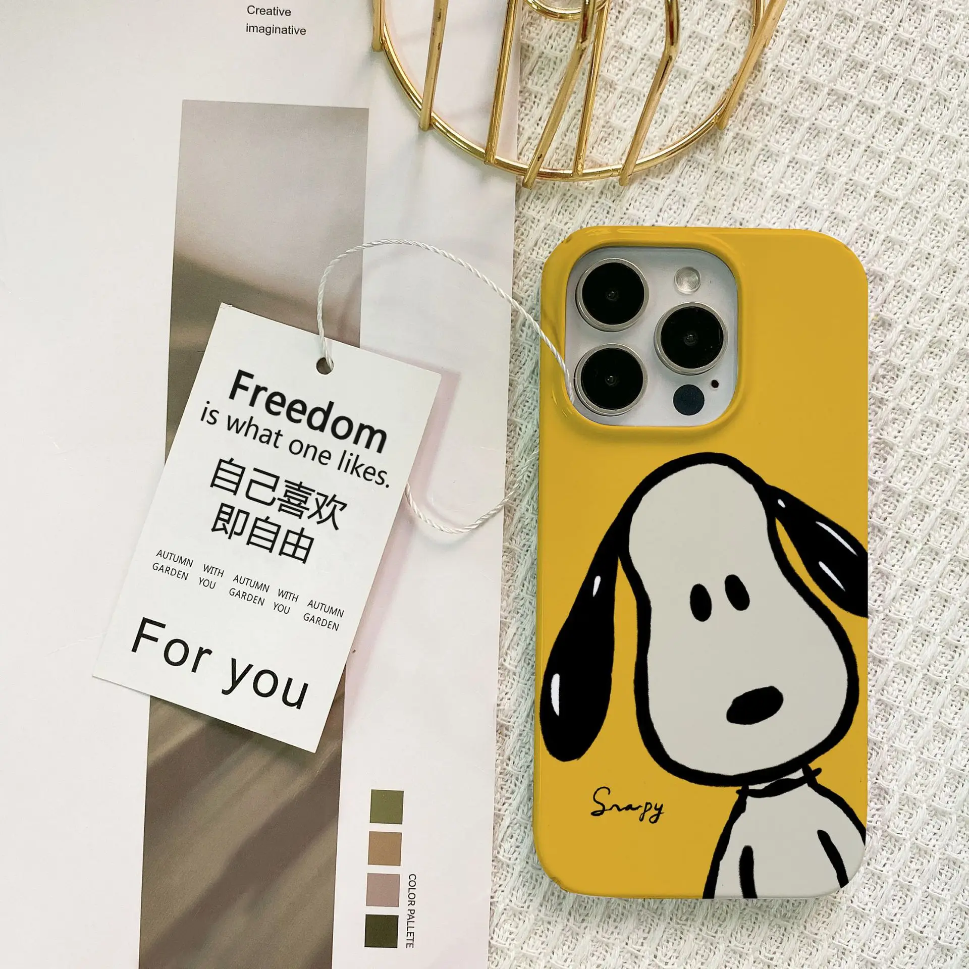 thumbnail image 1 of Funda de teléfono de Anime Snoopy Hello Kitty Sanrio para iPhone 15, 14, 13, 12, 11 Pro Max, Xr, X, 7, 8, 14 Plus, bonita funda de dibujos animados a prueba de golpes, 1 of 5
