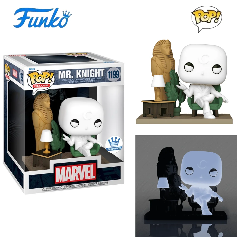 FUNKO POP! ムーンナイト　ミスターナイト限定版 Amazon.com: Marvel Moon Knight Exclusive Pop Figure : Toys