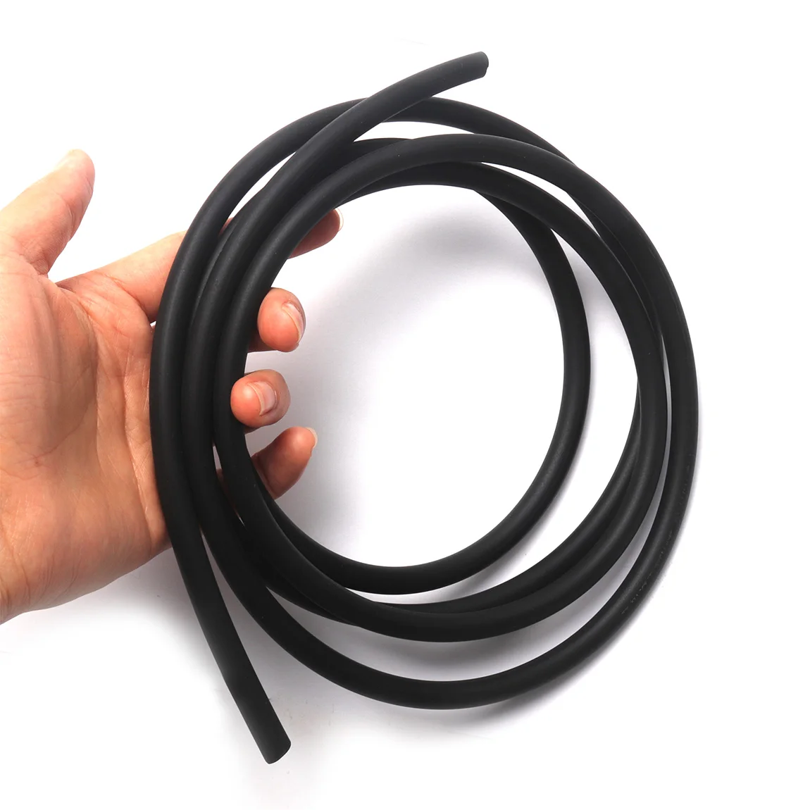 5mm ID 10mm OD Rubber Fuel Hose - Gas, Petrol & Oil Line Replacement Tube