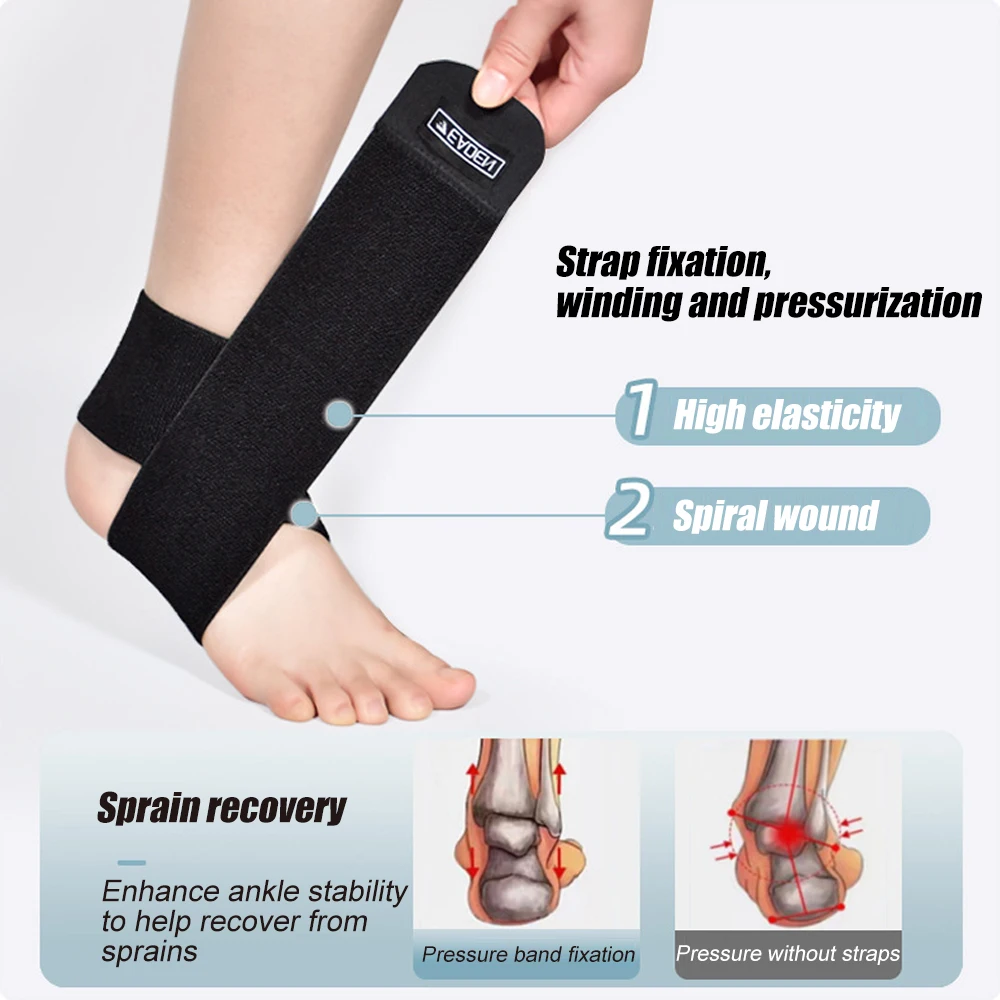 Ankle Support 1Pcs Ultrathin High-Elastic Ankle Wraps Brace for Men Women Kids Adjustable Compression Sleeves for Running fitness ankle straps ankle straps ankle wrist cuffs ankle support brace