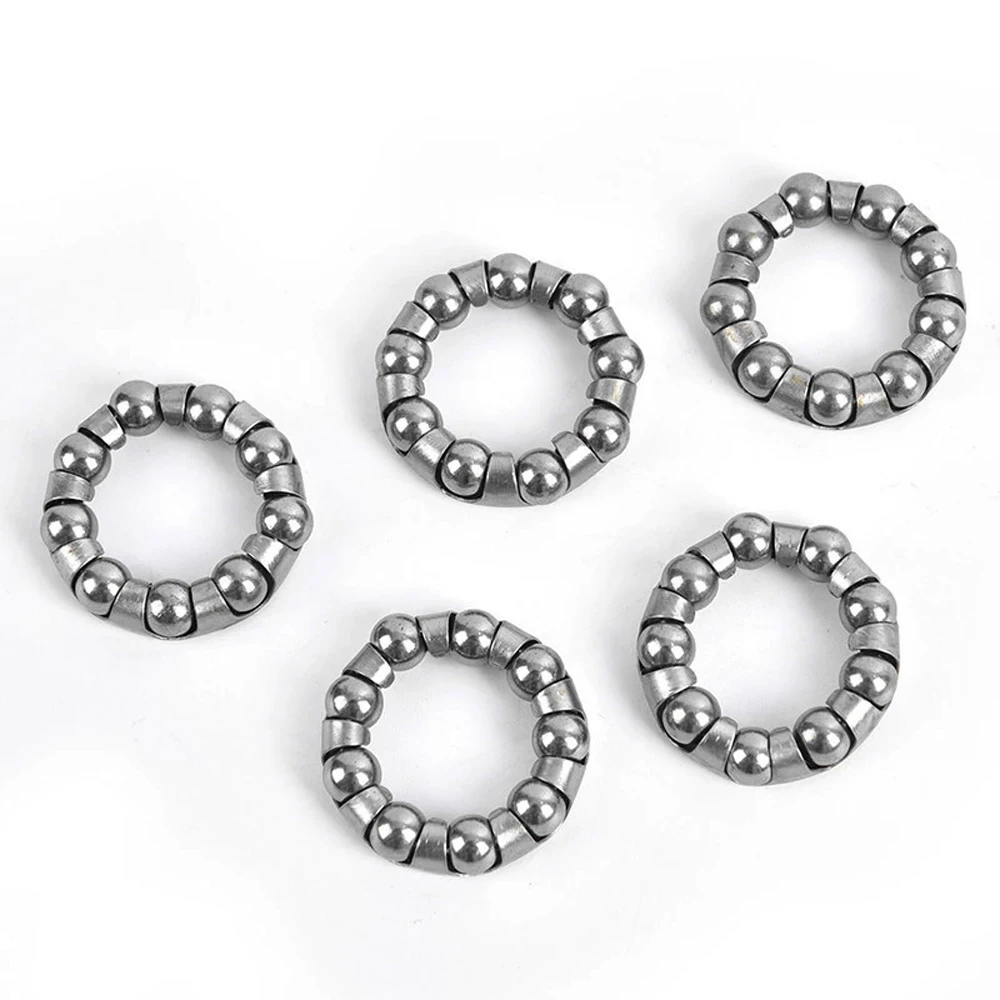 Repair Accessories 9 Balls Bicycle Crank Axle Steel Ball Mountain Bike Bearing Retainer Ball Bearing