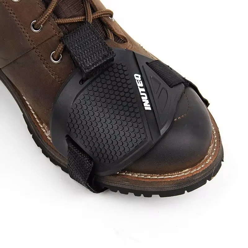 Motorcycle Shift Pad Rubber Boot Protective Cover Adjustable Shifter Shield Anti Slip Pad Shoe Cover Protection