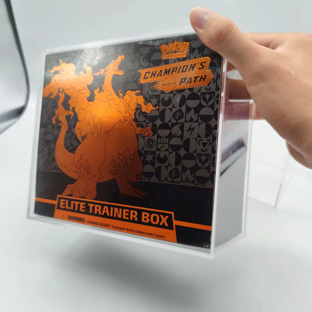 Pokemon Protector Elite Trainer Box Pokenon Etb Acrylic Display Box