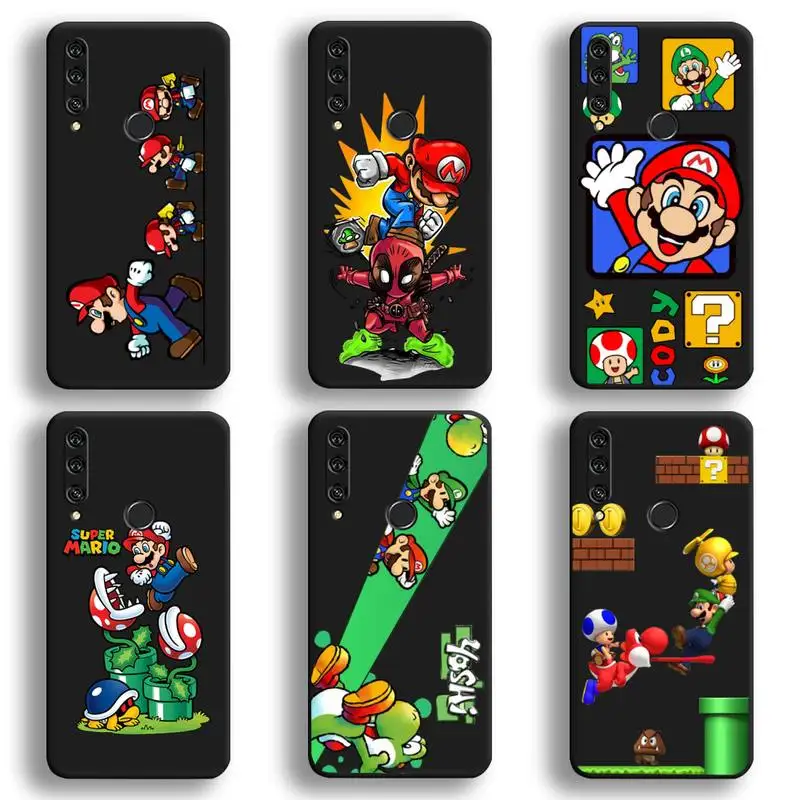 Mario Brothers Phone Case For Huawei Y6P Y8S Y8P Y5II Y5 Y6 2019 P Smart Prime Pro |