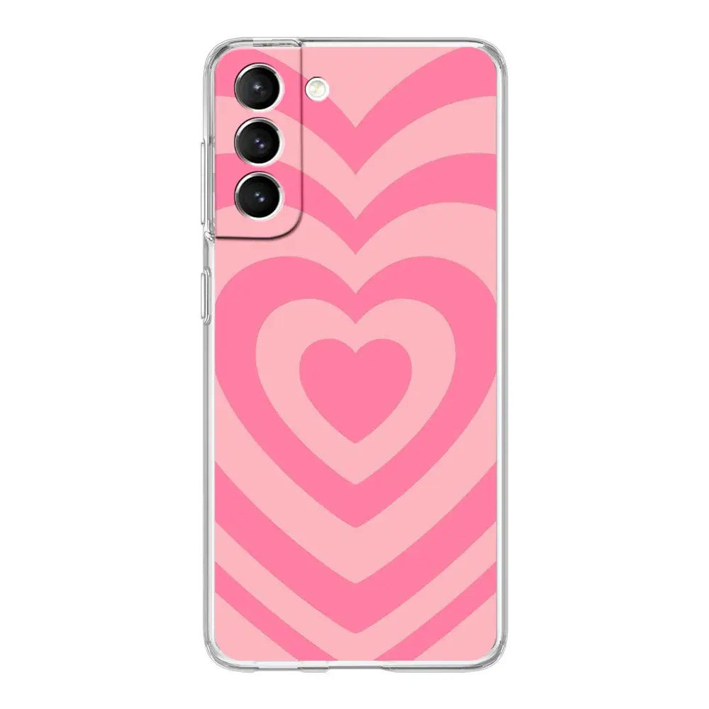 Rose Gold Pink Marble Clear Soft Phone Case Cover