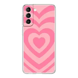 Rose Gold Pink Marble Clear Soft Phone Case Cover - Samsung S20 Plus (B7)