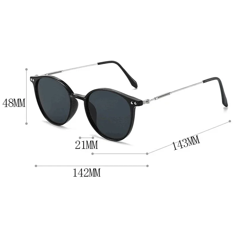 New Round Vintage Sunglasses Women Retro Luxury Brand Designer Sun Glasses For Women’s Sunglass Oculos De Sol Shades UV Best Sellers In Accessories