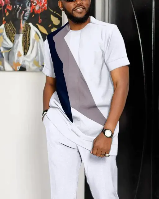 Lateef Short Sleeve Dashiki Outfit - Image 2