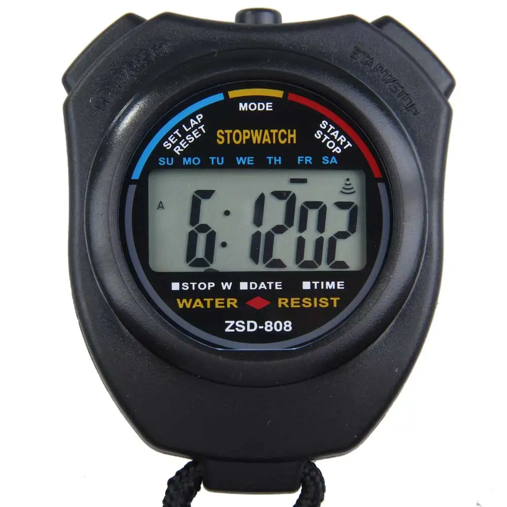 Professional Handheld Digital Stopwatch Sport Running Training Chronograph  Timer Sports Timer Chronograph