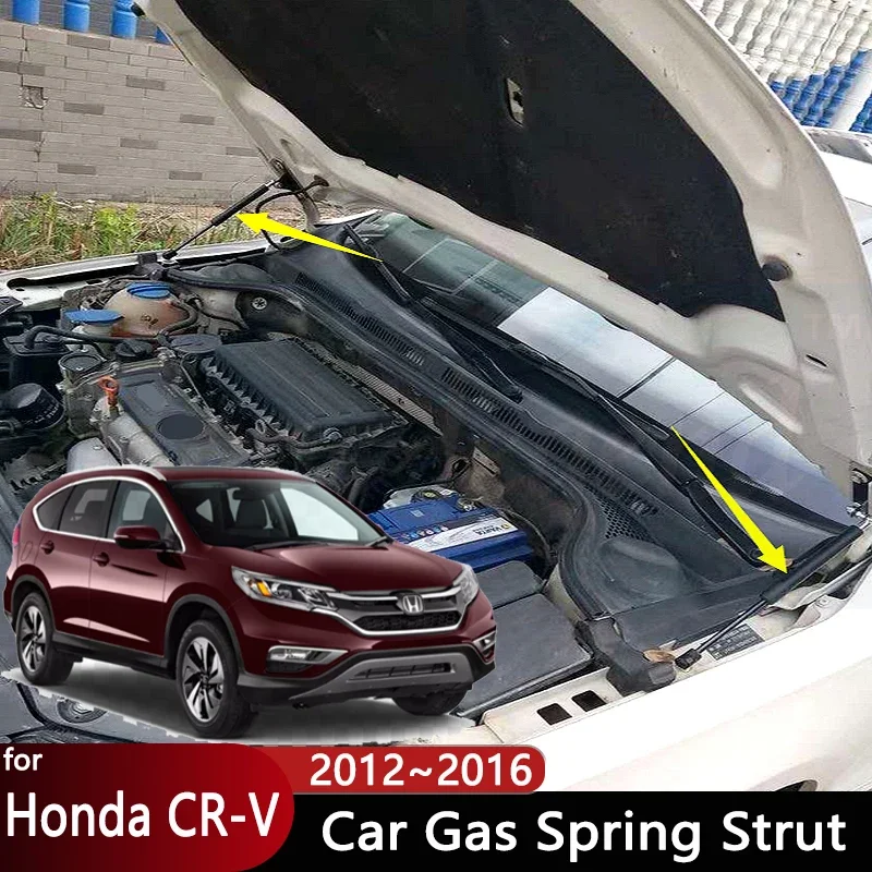 

Car Gas Spring Strut For Honda CR V Accessories CRV CR-V MK4 2012~2016 Front Engine Hood Hydraulic Support Rod Car Accessories