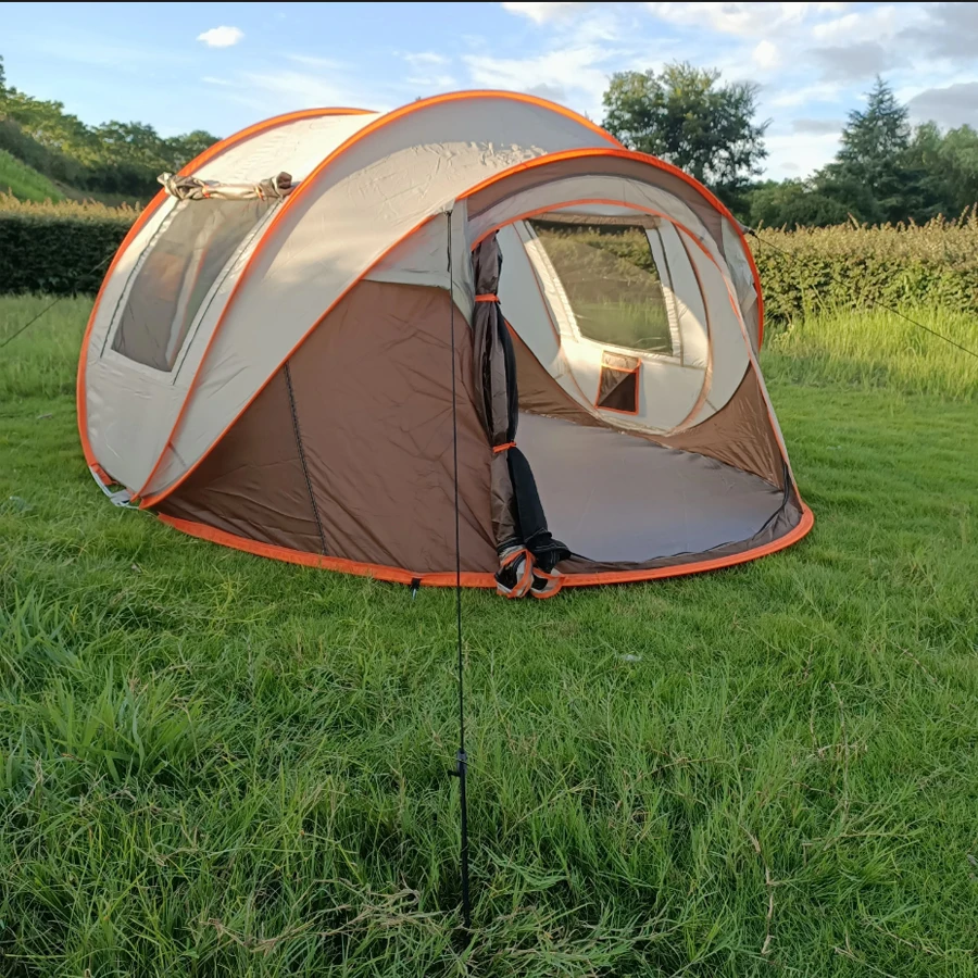 5-8 people quickly open the tent, waterproof camping tent, fully automatic pop-up outdoor suitable for camping hiking