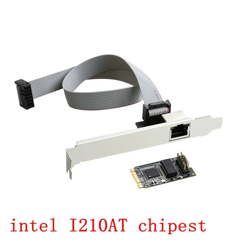 

M. 2 (B-Key/M-Key) to Gigabit Ethernet card wired desktop computer high-speed stable I210AT chip