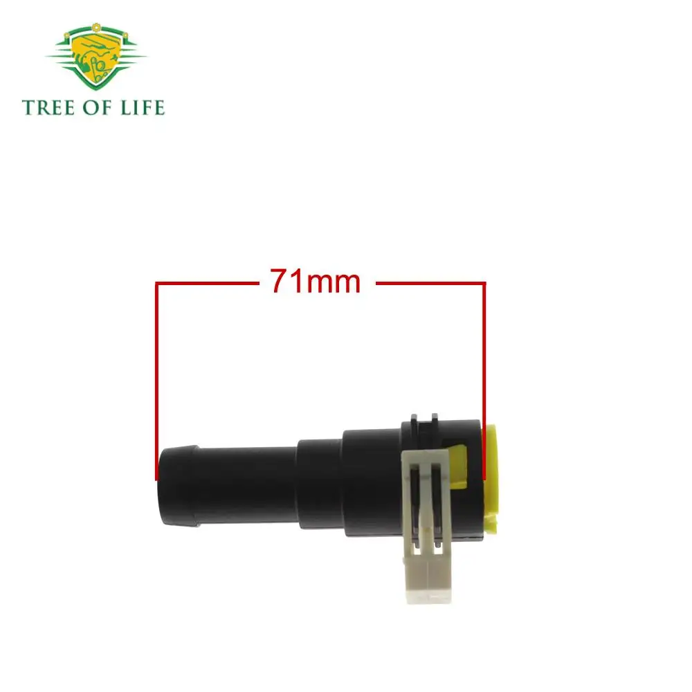 Heater Duct Connector 1/2/5 D651-61-240 Heater Water Hose Connector For Mazda 3 BK BL 2004-2012 Mazda 2 DE D65161240