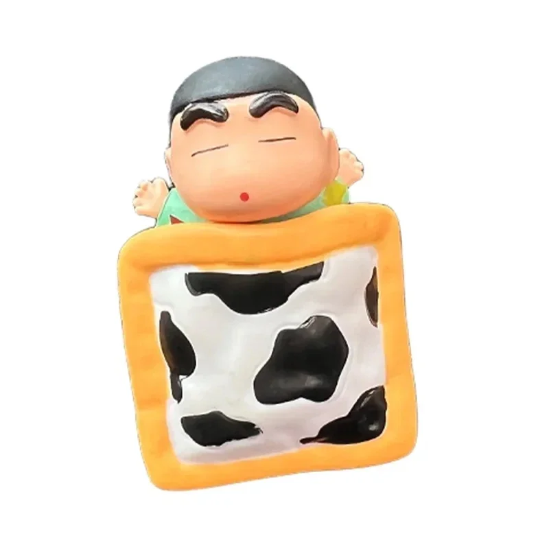 

Crayon Shin-chan Anime Figures Shinnosuke Nohara Nohara Misae Japanese Anime Different Style Models Car Ornaments Kid Brinquedos