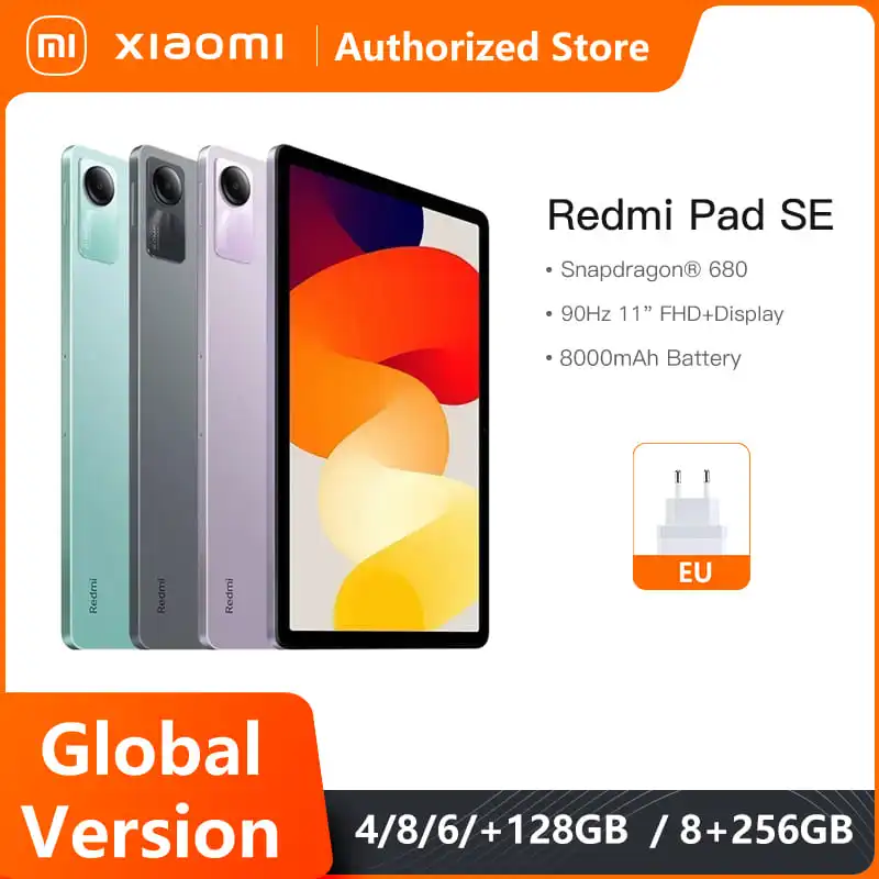 Xiaomi Tablettes Redmi Pad SE 11 4+128G, MIUI 14, Gris Graphite