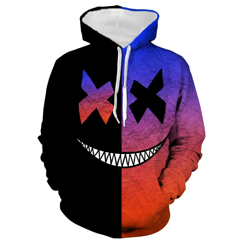 Autumn Fashion Hoodie 3D Printed Fashion Men's HIP Hop Hoodie Harajuku Streetwear Pullover Sweatshirt Casual Tracksuit Hoodie