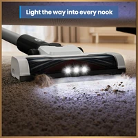 Aspirateur sans fil LAMZIEN V9, autonomie de 30000 PA/40 minutes, filtration HEPA efficace, avec phare LED, aspirateur portatif léger pour poils d'animaux, tapis et sols en bois dur 5