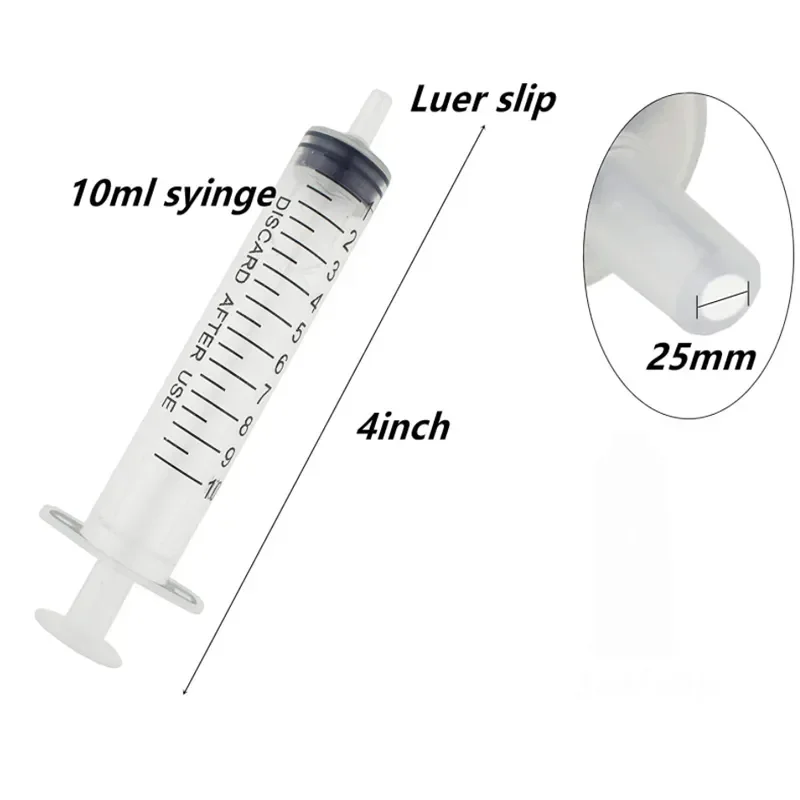 1ml-10ml Plastic Bulk Needle-Free Disposable Syringes Syringes Without Needle Syringe Glue Pet Feeding Needle Kitchen Tools 6
