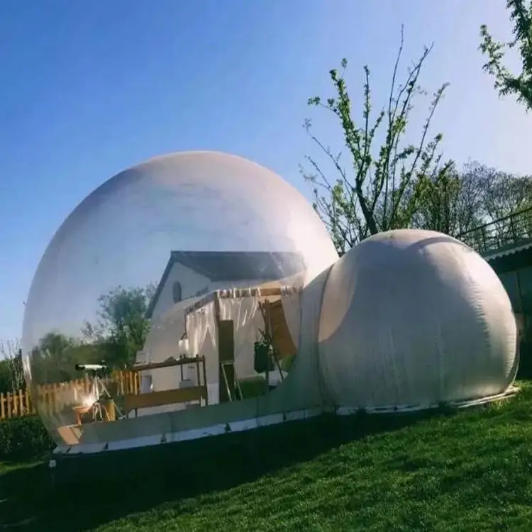 Tente gonflable bulle simple photo review