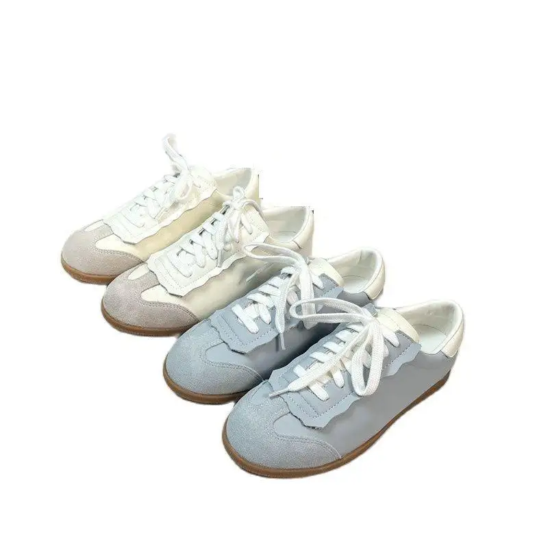 

MODX New Genuine Leather Women's Flat Shoes Sports Shoes Off Shoes Fashion Running Shoes Women's Little White Shoes Dexun Shoes