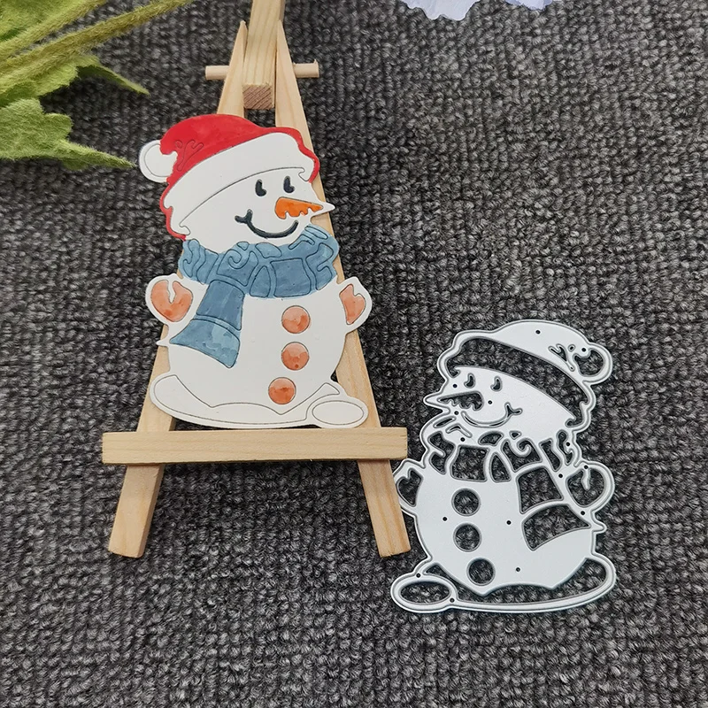 Christmas Snowman Metal Cutting Dies Card Scrapbook Craft Embossing Craft DIY 