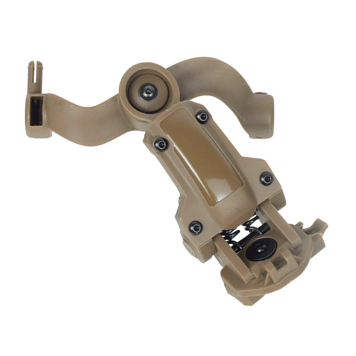 Headset Rail Mount Bracket Helmet Headset Guide Adapter Fit OPS Core ARC and Team Wendy Multi-Angle 360&deg; Rotation Holder