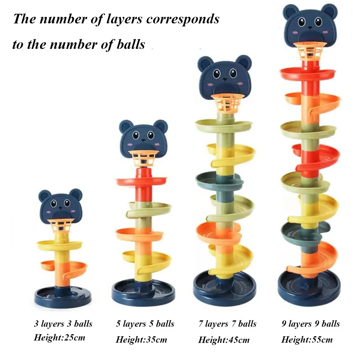 Baby Sliding Ball Track Toy 6